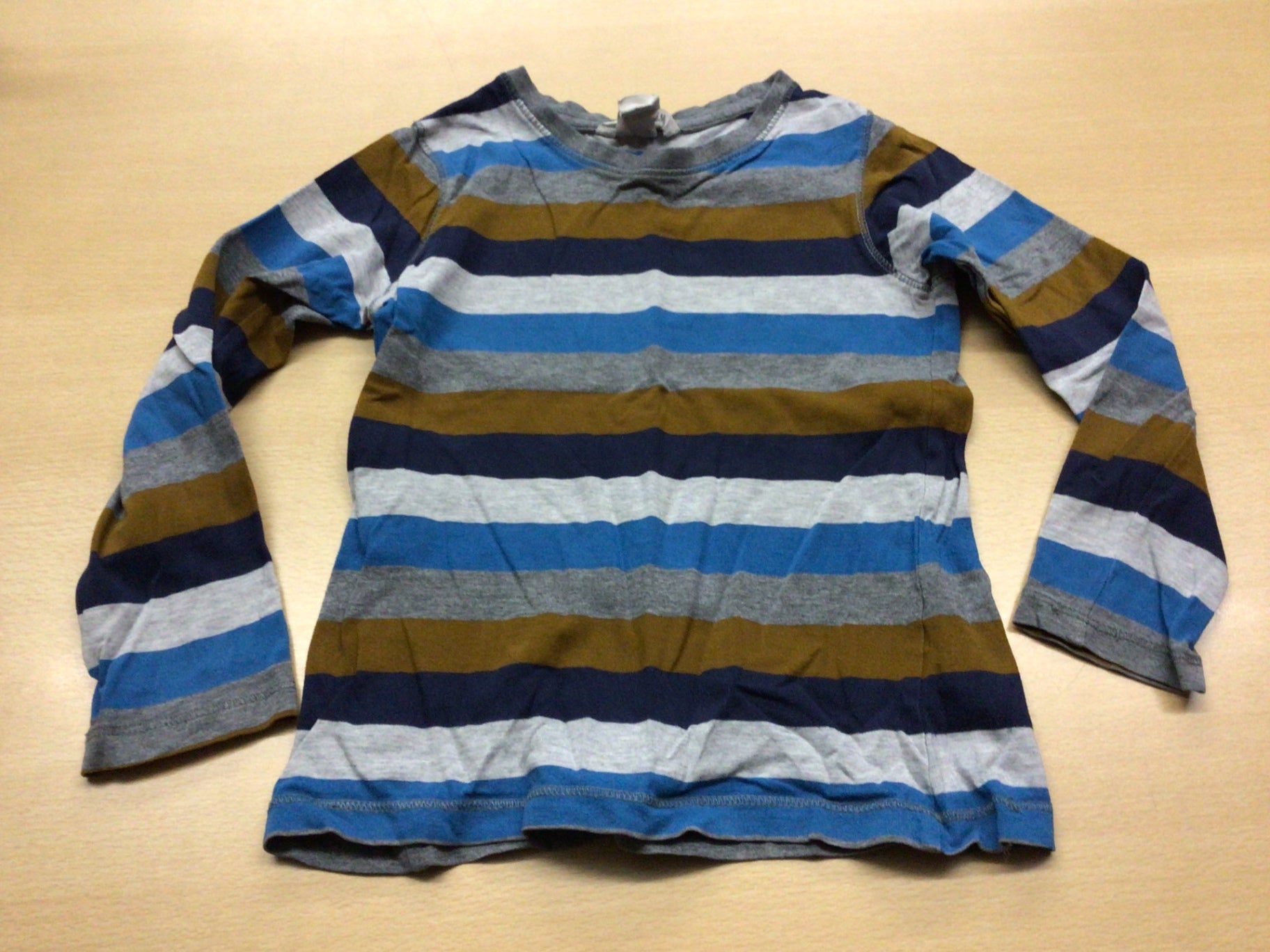 Langarmshirt 110/116 Bunt
