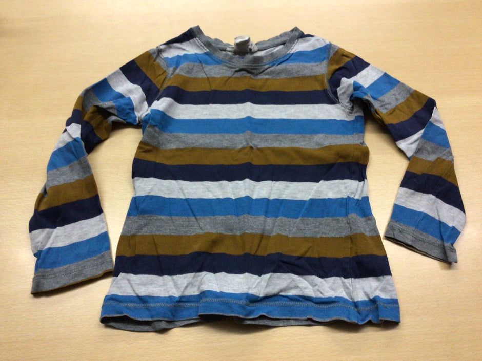 Langarmshirt 110/116 Bunt