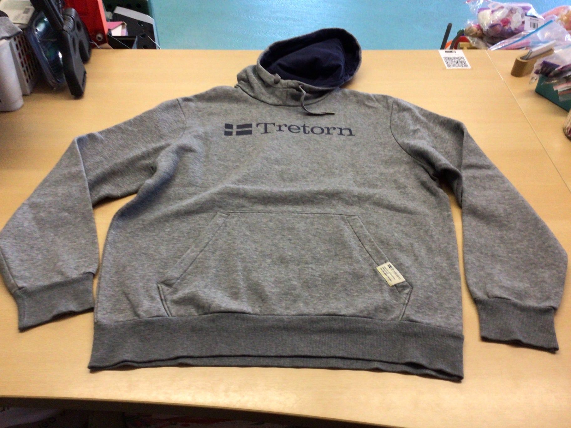 Tretorn Hoodie M Grau