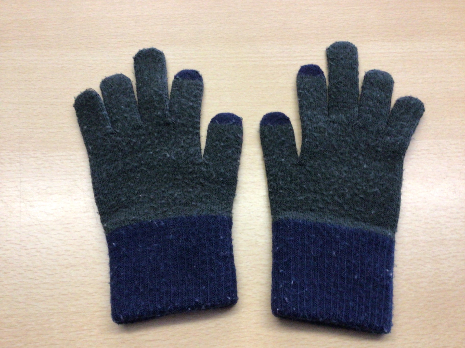 Handschuhe Blau/Grün