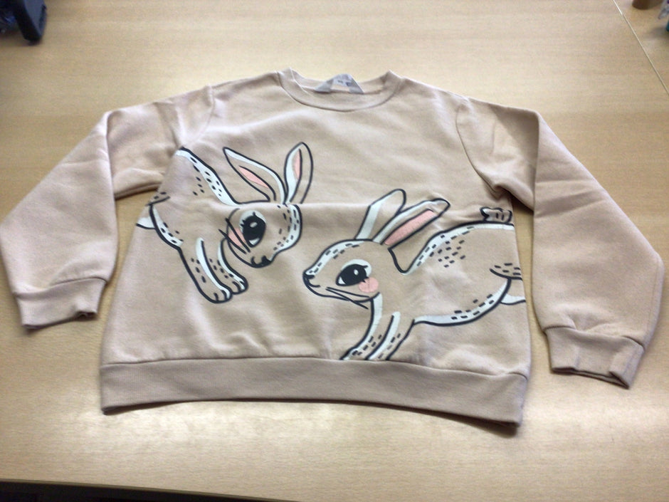 Sweatshirt 134/140 Beige