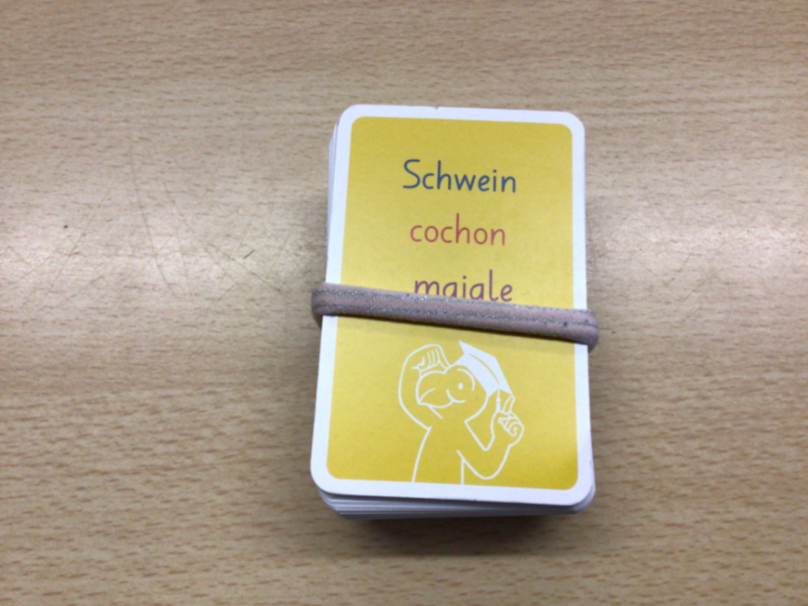 Karten-Spiel Gelb