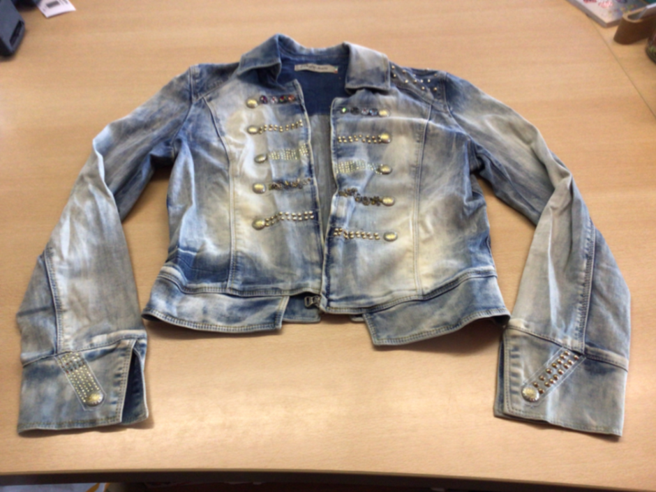 Jeans-Jacke S Blau