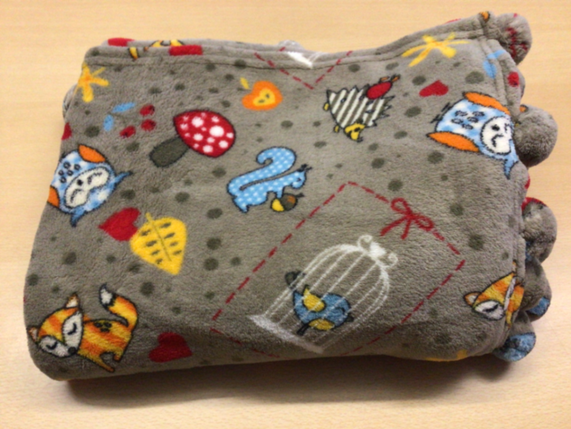 Kinderdecke Grau