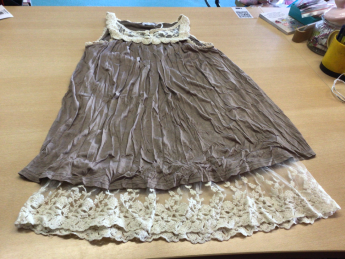 Sommer-Shirt Onesize Beige