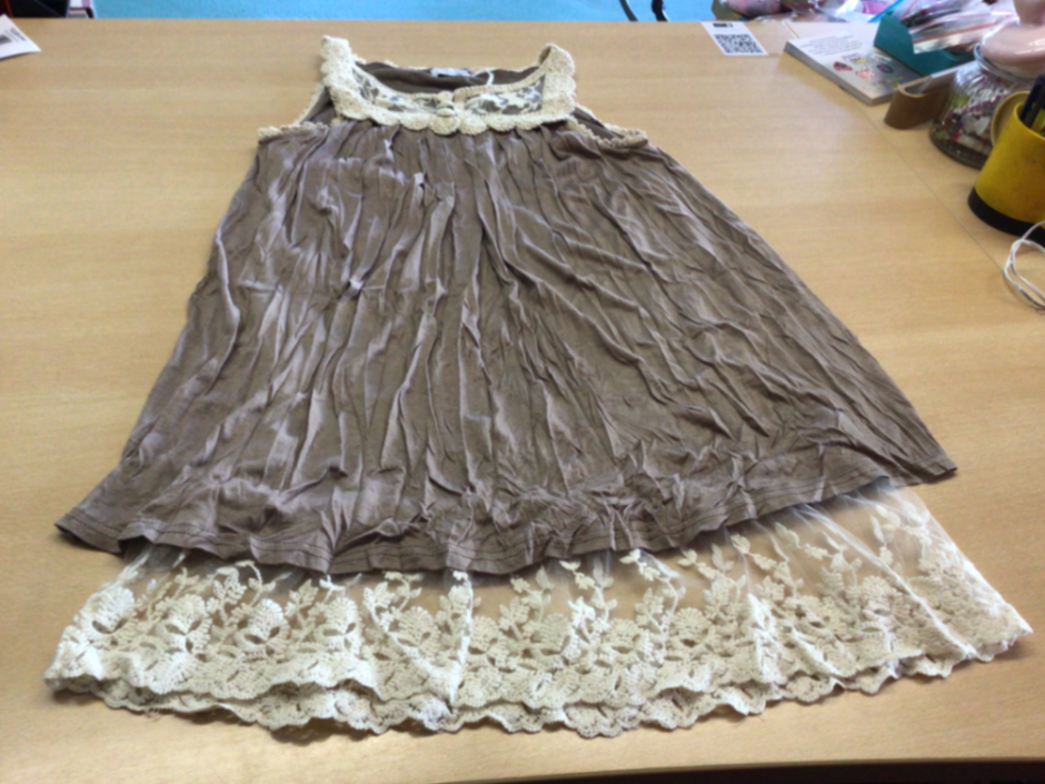 Sommer-Shirt Onesize Beige