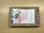 Levi's 3 tlg. Set 0 - 6 Monate Weiß und Rosa