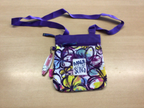 Maui & Sons Tasche Bunt mit Blau, Gelb, Lila, Schwarz und Weiß