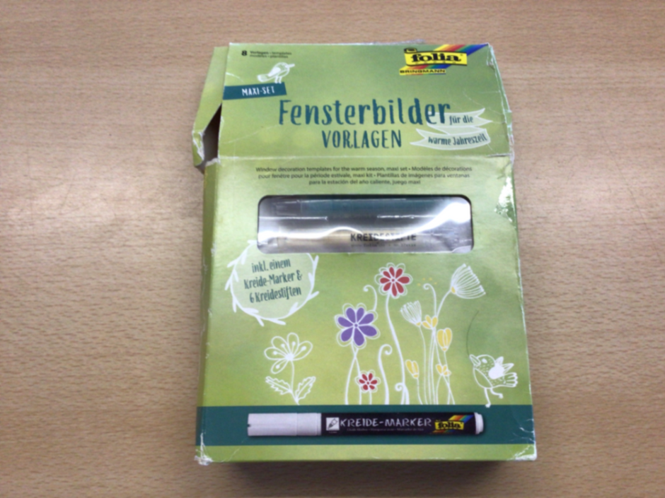 Folia Fensterbilder-Vorlagen Grün