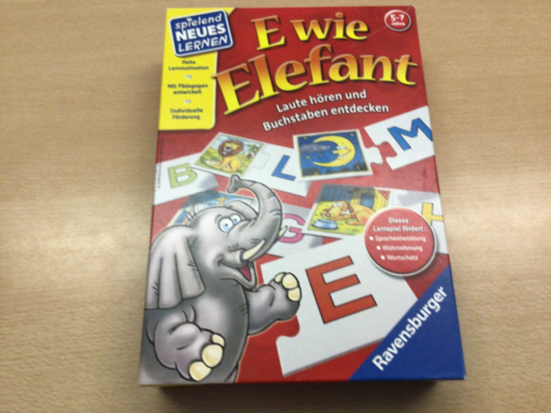 Ravensburger Spiel E wie Elefant Bunt