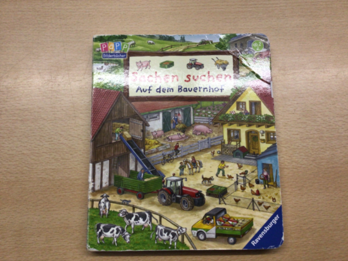 Ravensburger Bilderbuch Sachen suchen auf dem Bauernhof Bunt