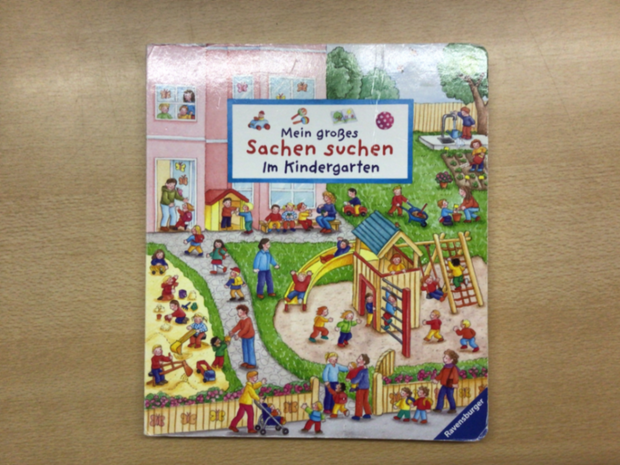 Ravensburger Buch Mein grosses Sachen suchen im Kindergarten Bunt