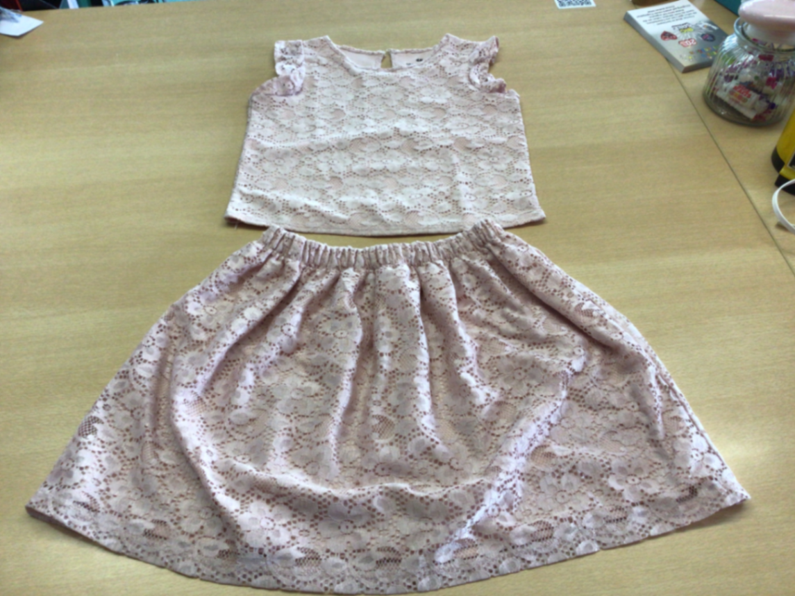 2-Teiler 110/116 Rosa