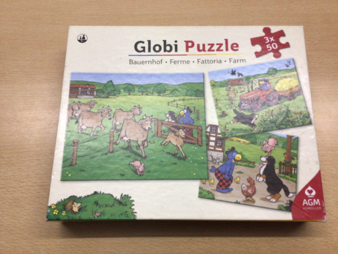 Puzzle Mehrfarbig