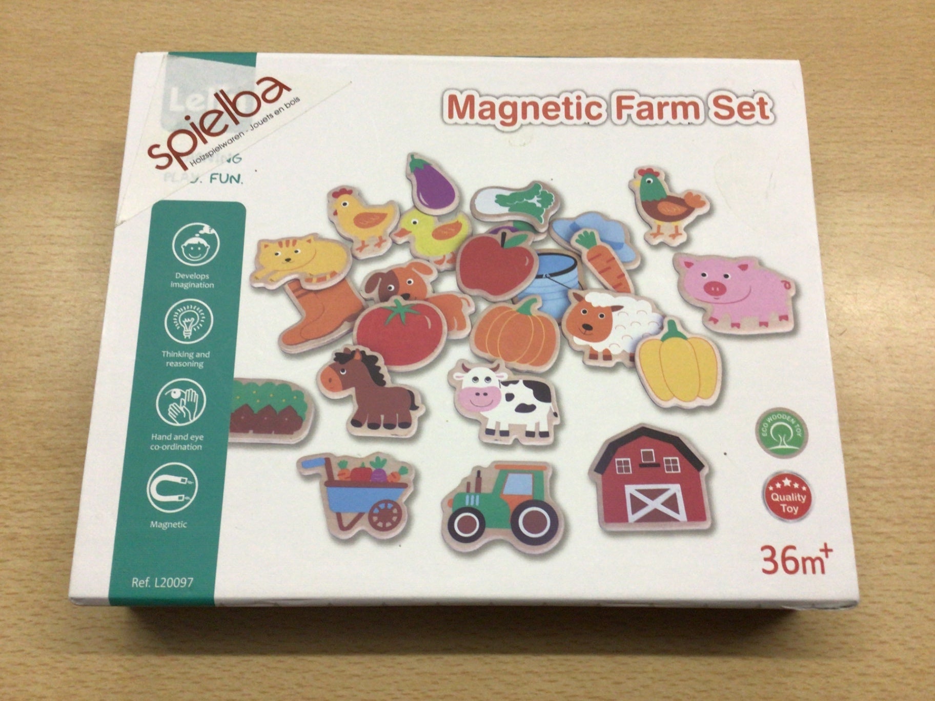 Magnetspiel Farm Bunt