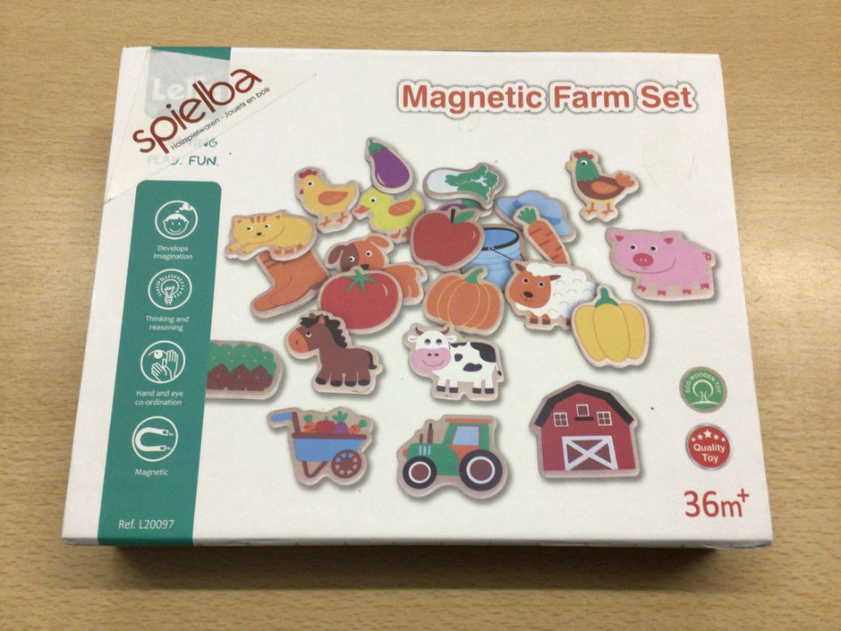 Magnetspiel Farm Bunt