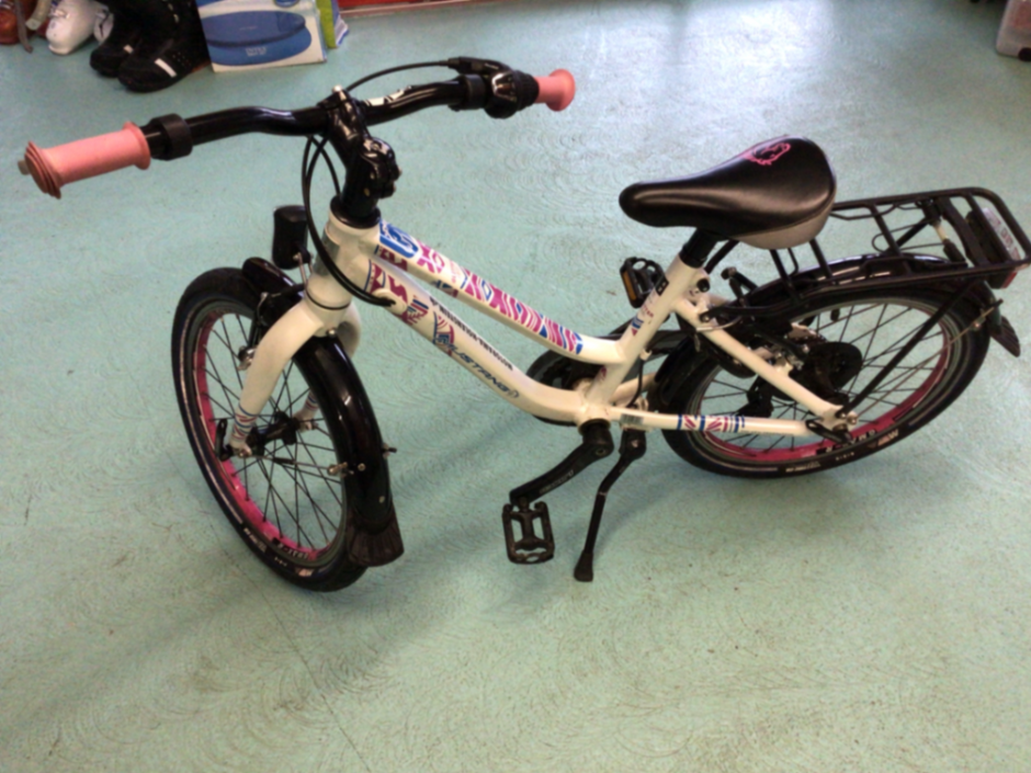 Mustang Velo 18 Zoll Weiß, Pink, Schwarz