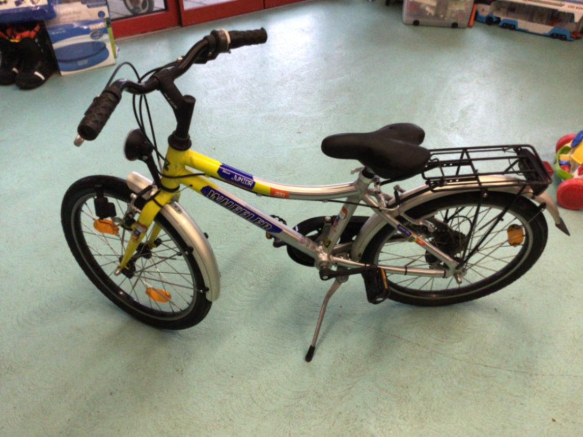 Wheeler Velo 20 Zoll Gelb, Schwarz, Silber