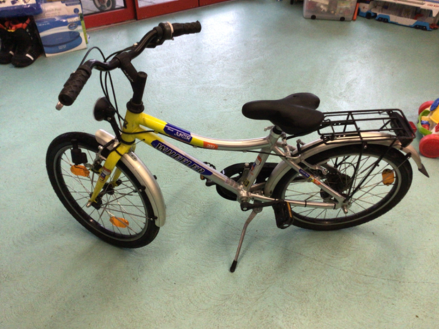 Wheeler Velo 20 Zoll Gelb, Schwarz, Silber