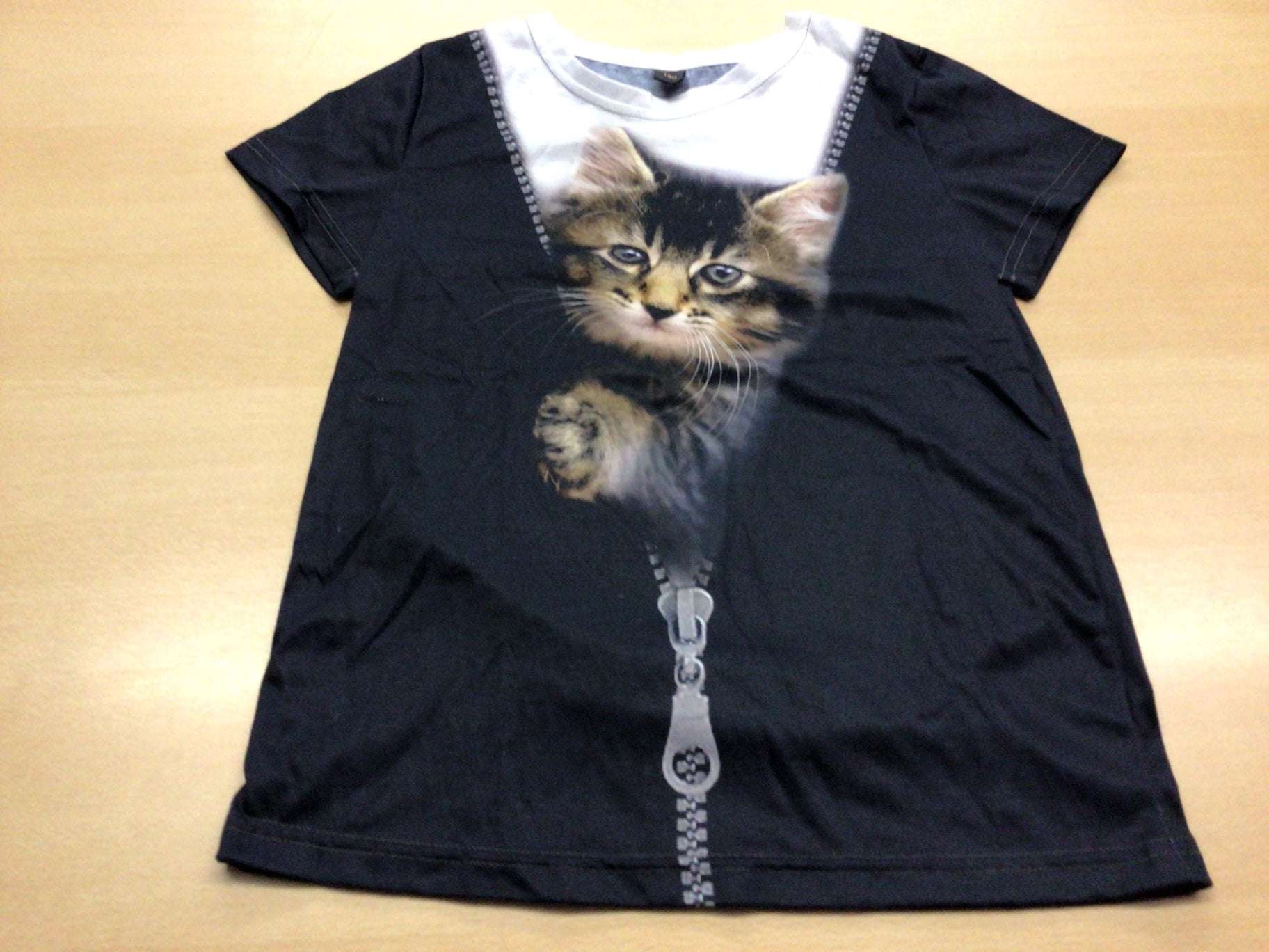 T-Shirt 146/152 Schwarz, Weiß, Mehrfarbig
