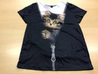 T-Shirt 146/152 Schwarz, Weiß, Mehrfarbig