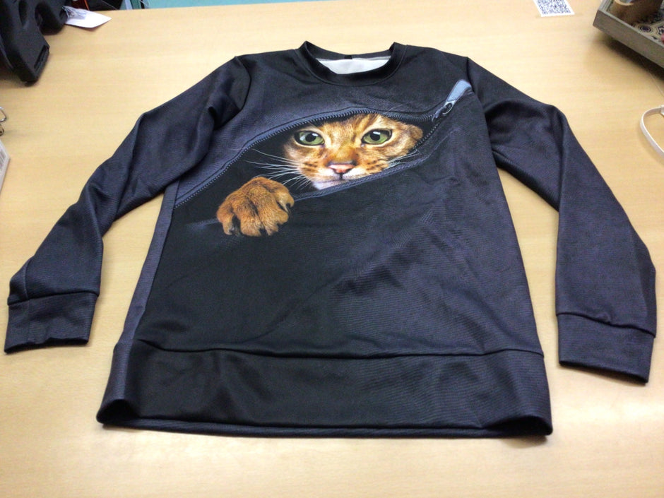 Sweatshirt S Schwarz
