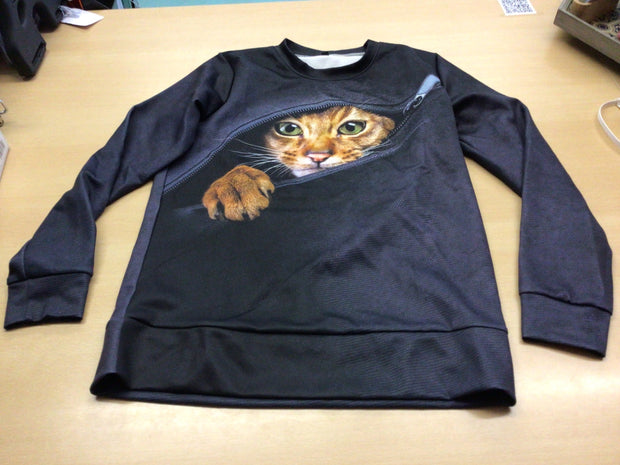 Sweatshirt S Schwarz