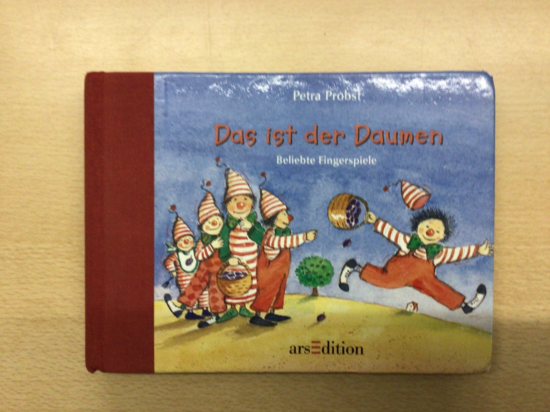 arsedition Buch Das ist der Daumen Bunt