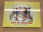 Buch Liebe alte Kinderreime Gelb
