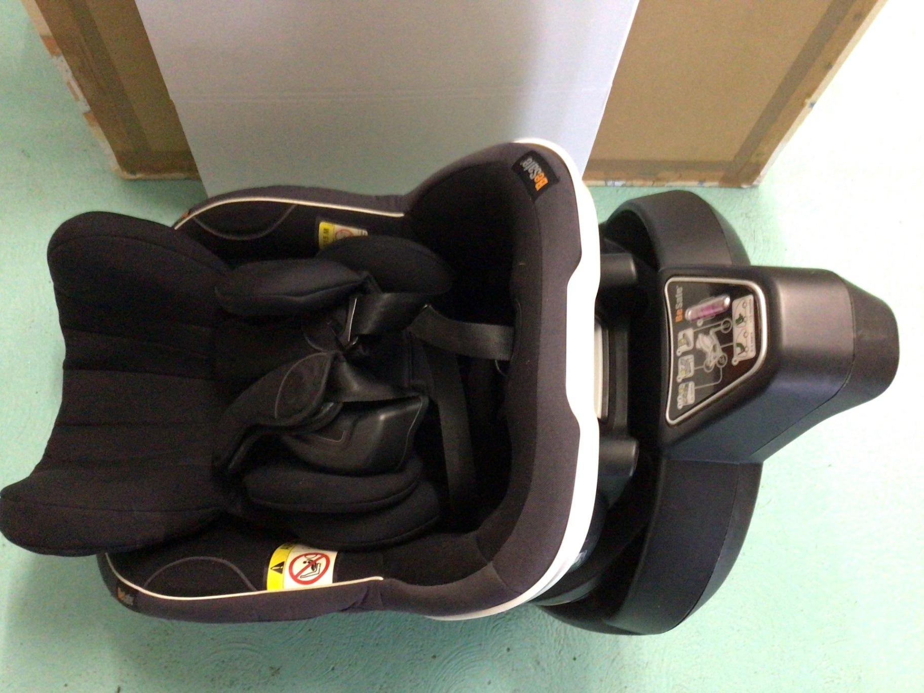 BeSafe Kindersitz 360 Grad Schwarz