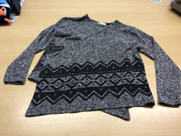 H&M Jacke 146/152 Grau-Schwarz