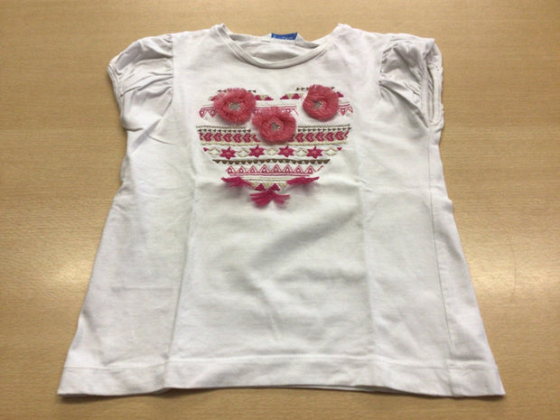 T-Shirt 116 Weiß