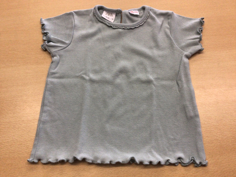 Zara T-Shirt 92 Mintgrün