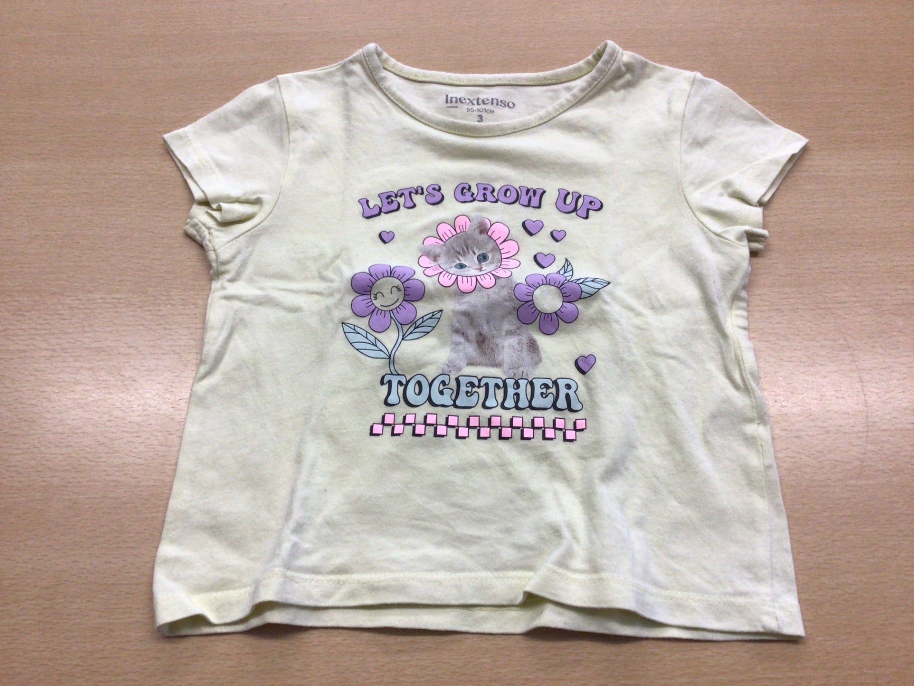 Inextenso T-Shirt Hellgelb