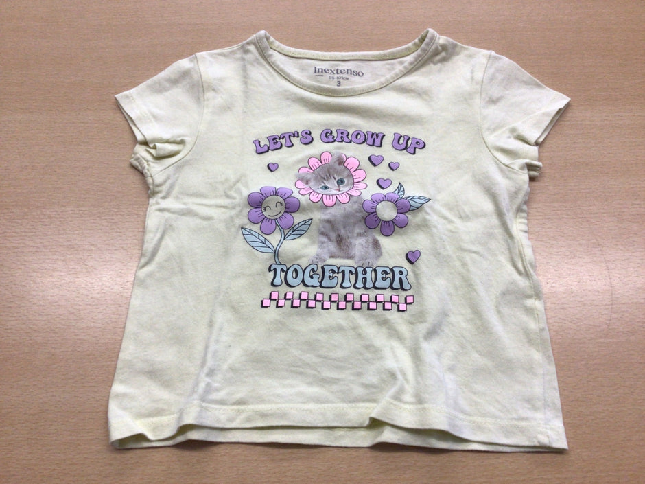 Inextenso T-Shirt Hellgelb