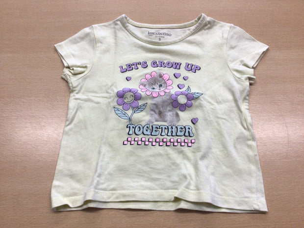 Inextenso T-Shirt Hellgelb