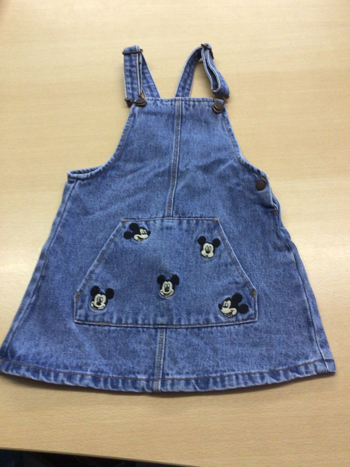 Latzkleid 104 Blau