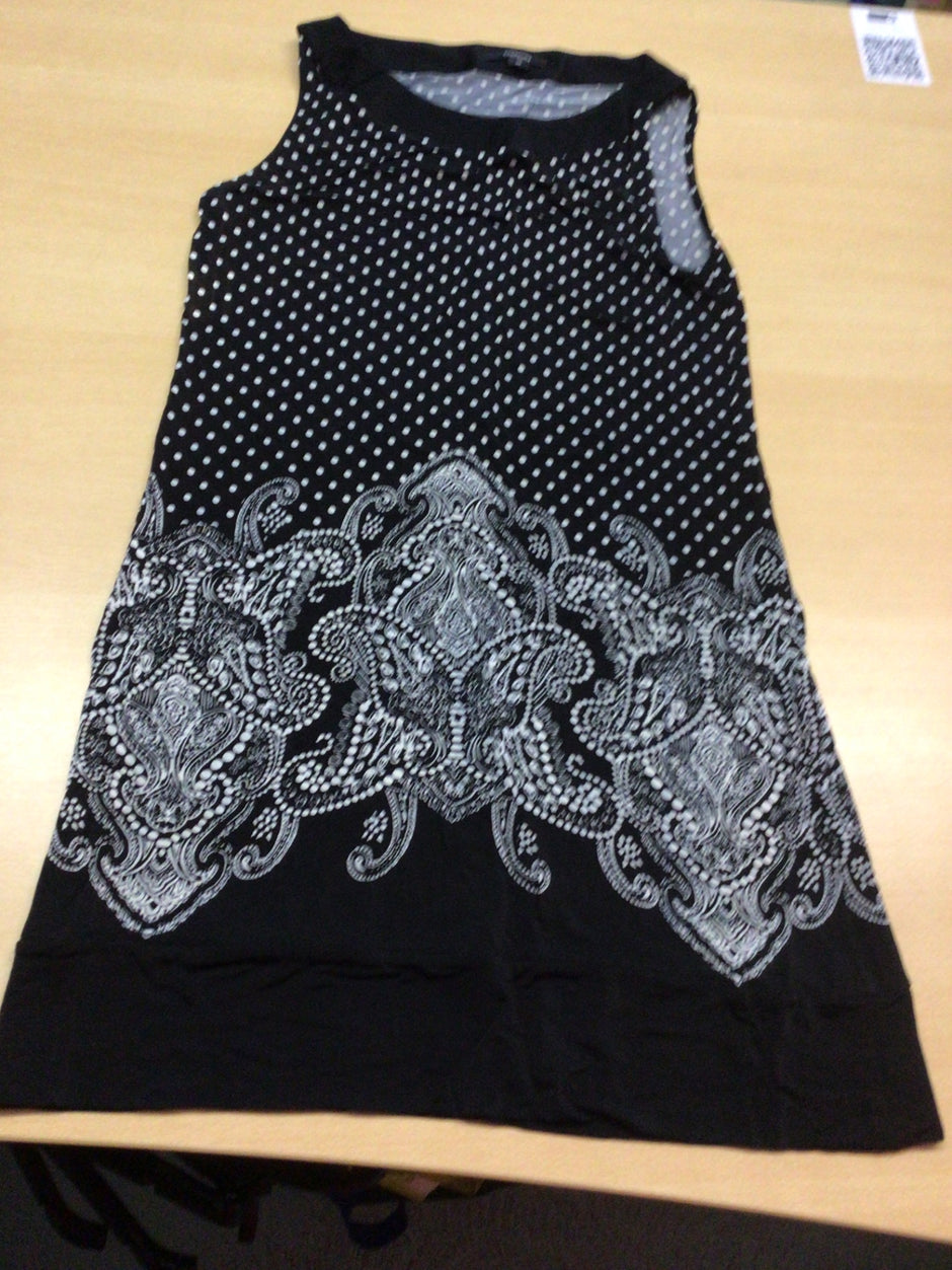 Sommerkleid 36 Schwarz und Weiß