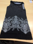 Sommerkleid 36 Schwarz und Weiß