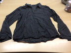 Opus Bluse 40 Schwarz mit weißen Punkten