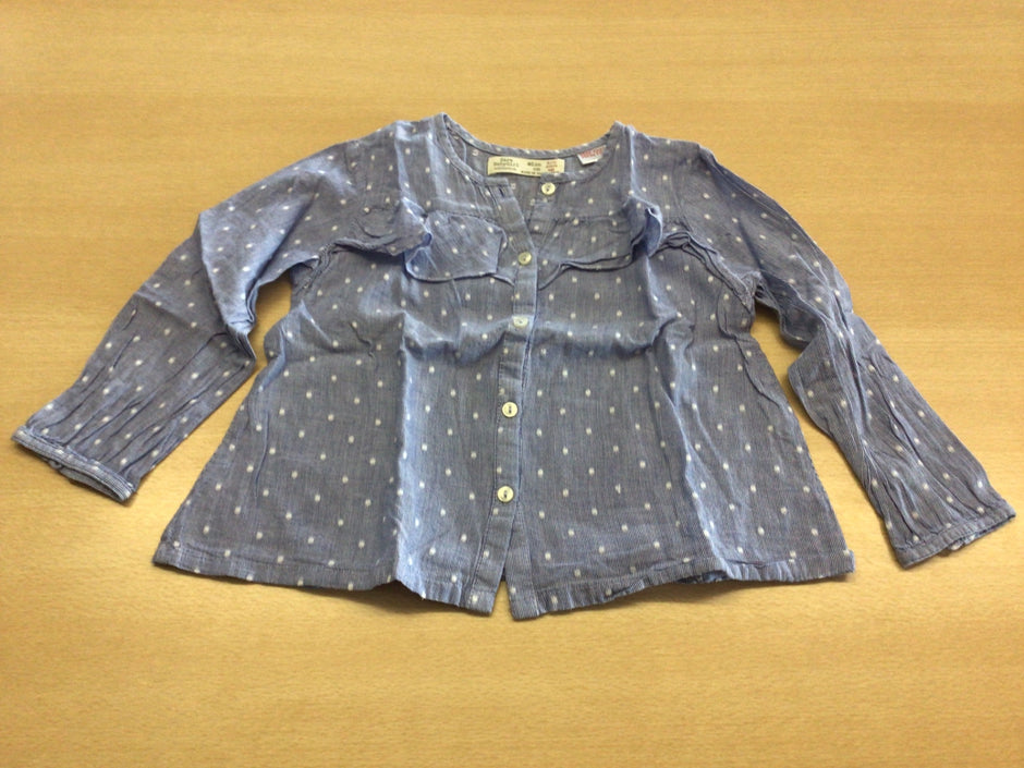 H&M Bluse 98 Blau