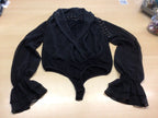 Blusenbody 42 Schwarz