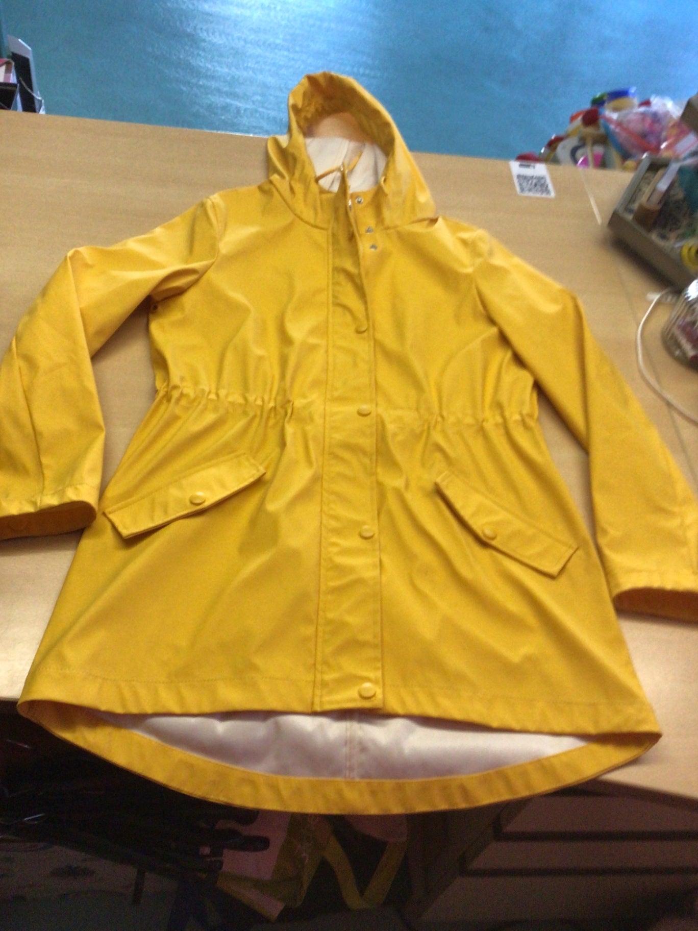 Regenjacke S Gelb