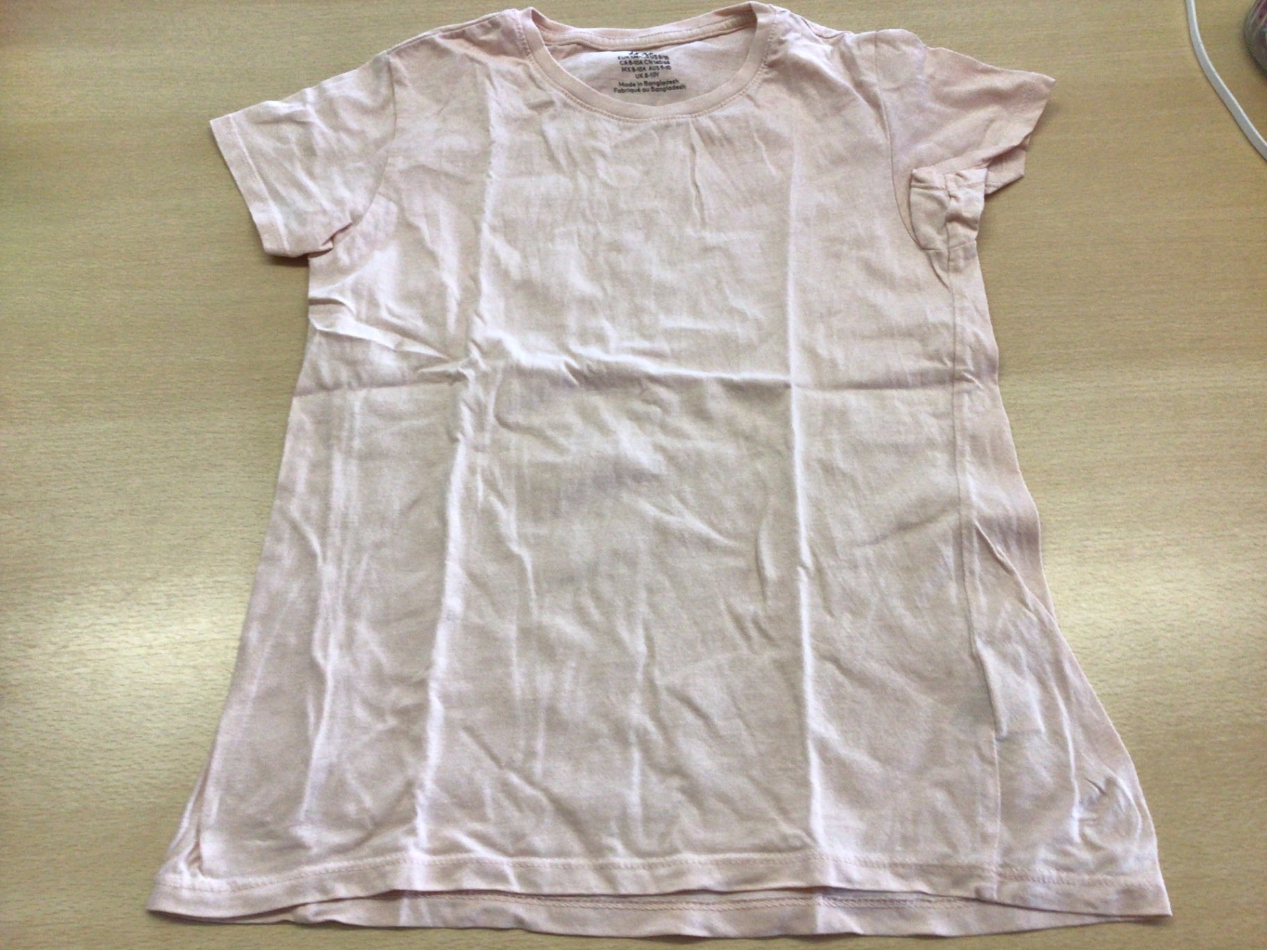 T-Shirt 134/140 Hellrosa