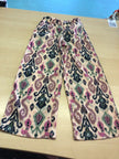 Sommerhose 128 Beige mit buntem Muster
