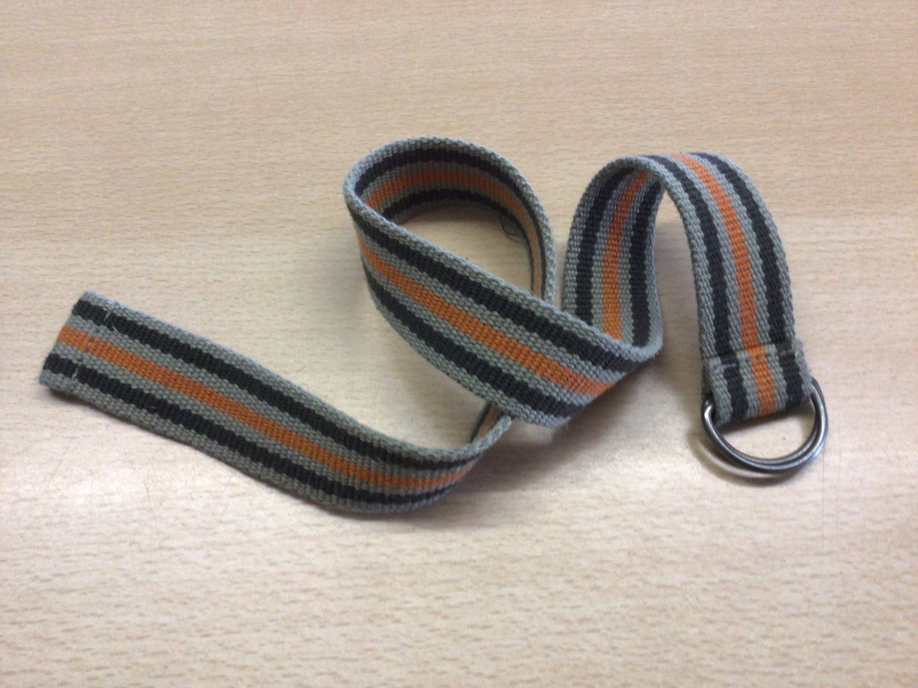 Gurt Grau, Schwarz, Orange