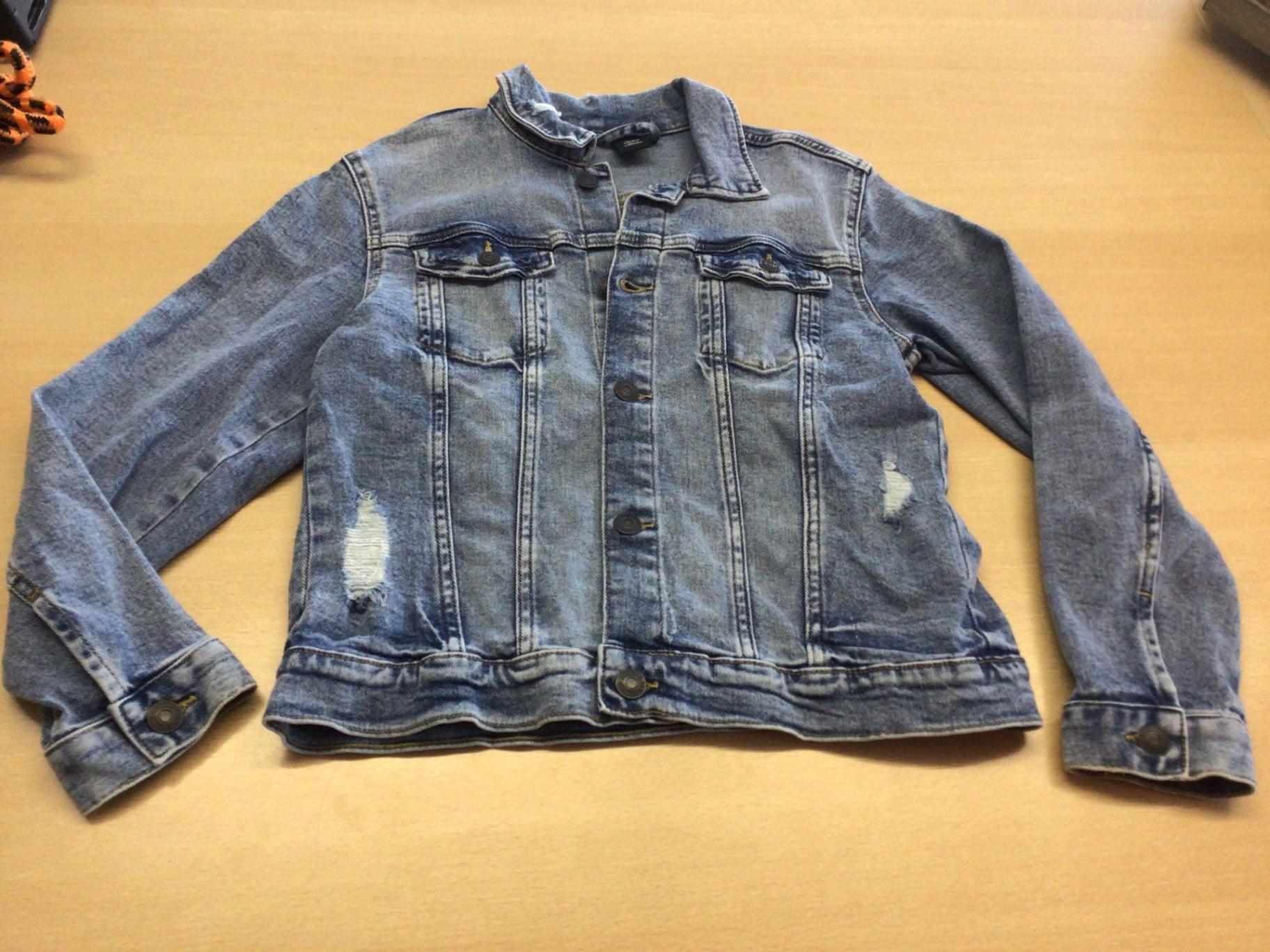 Jeans-Jacke 140 Blau