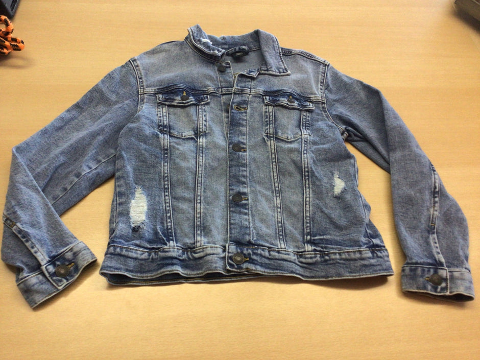 Jeans-Jacke 140 Blau