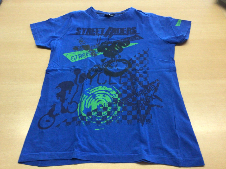 T-Shirt 176 Blau