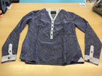 Bluse L Blau